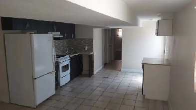 One bedroom basement for rent islington/finch from April 20,2026