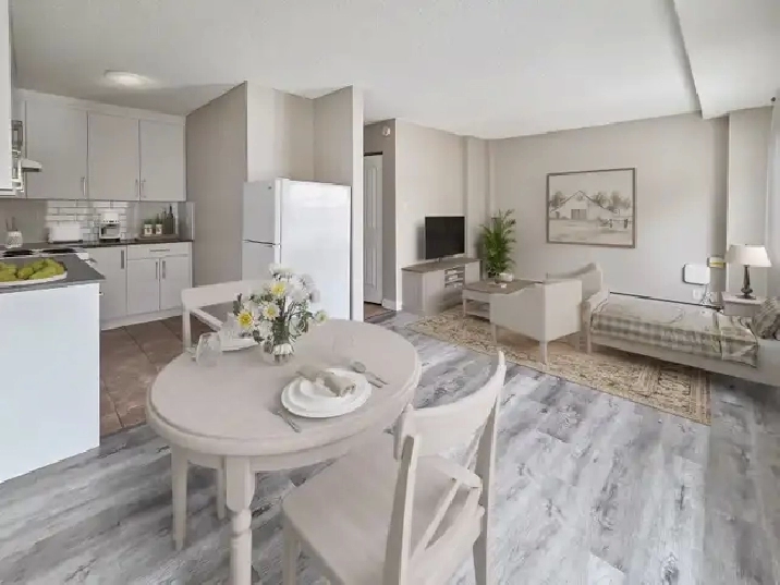 One bedroom and studio units available!