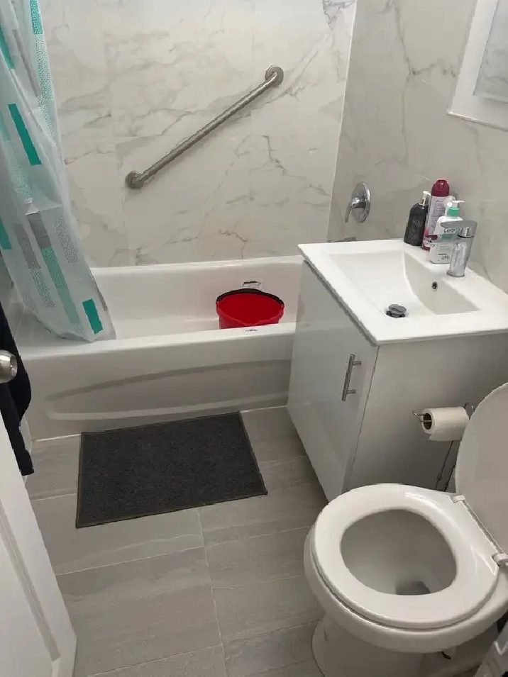 A clean room in two bedroom apartment for rent in Etobicoke