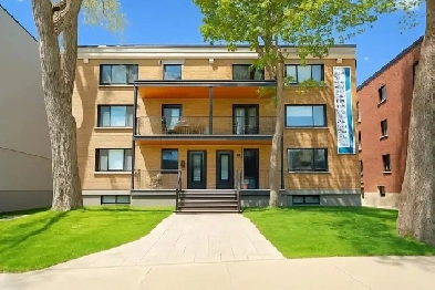 5 1/2 entièrement rénové à louer rue Edouard-Montpetit Montréal