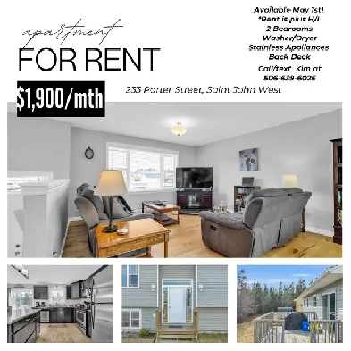 2 Bedroom on Family-Friendly Street West