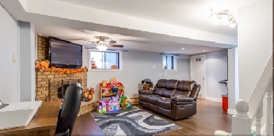 Studio basement apt with laundry in Brampton Bramalea