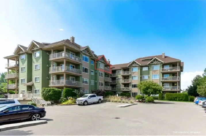 TOP FLOOR CONDO IN LOWER MISSION! 411 680 Lequime Road