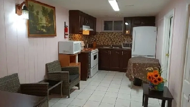 Newly Renovated Luxurious furnished basement available for rent