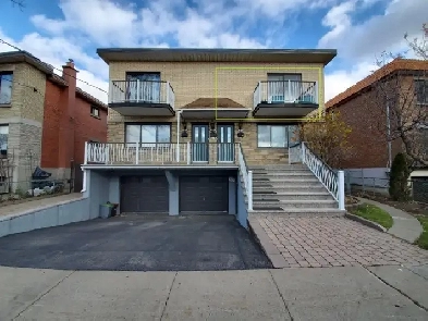 4 1/2 Ahuntsic - dernier étage, lumineux, métro Sauve