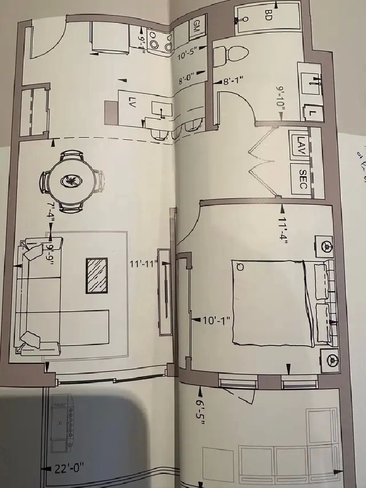 Location location location 3 1/2 condo for rent in Laval