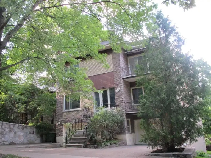 4 1/2 Outremont, boulevard Mont-Royal, face à la montagne