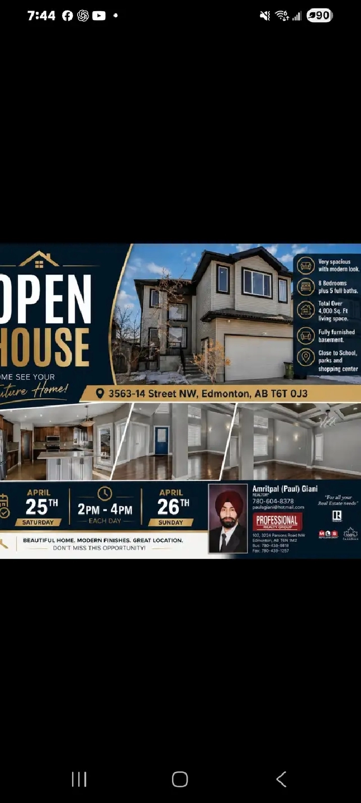 OPEN HOUSE EDMONTON