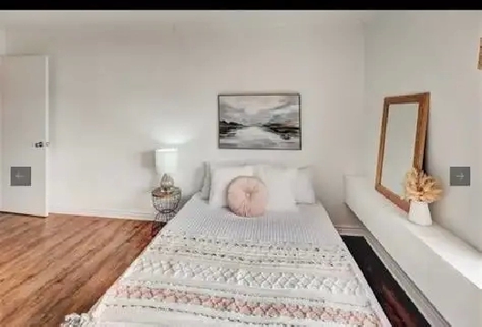 private room with private washroom in two bedroom condo