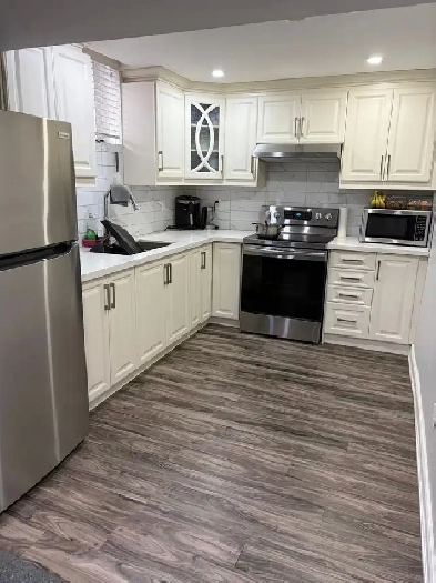 Legal 1 Bedroom Basement apartment