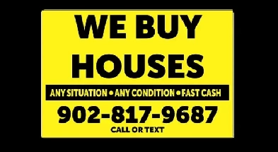 We buy houses for cash, any situation, AS-IS condition!