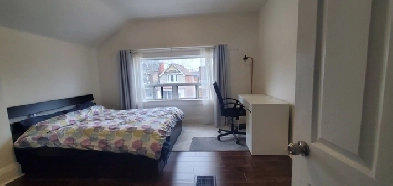 Bright large room for rent available immediately - woman only