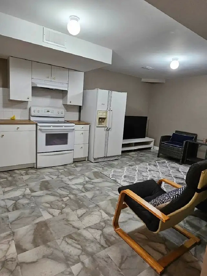 Spacious 1 Bedroom, 1 Bath, 1 Parking, Basement Apartment