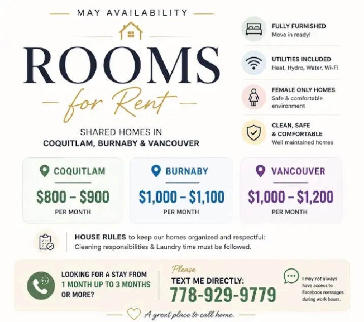 Pribate Room - Shared Bath