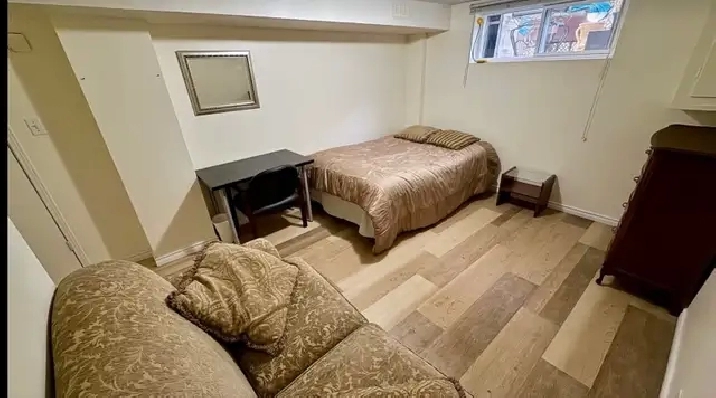 Furnished large bright room Single male $890 m all utilities