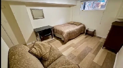 Furnished large bright room Single male $890 m all utilities