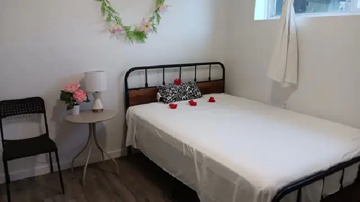 $750/MONTH: FULLY FURNISHED PRIVATE ROOM FOR RENT