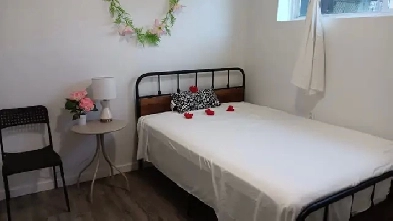 $750/MONTH: FULLY FURNISHED PRIVATE ROOM FOR RENT