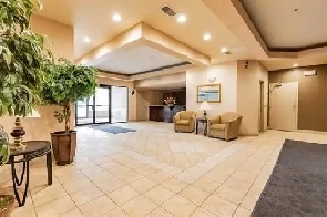 Furnished 1 Bd Condo Downtown -U/G Parking, Internet