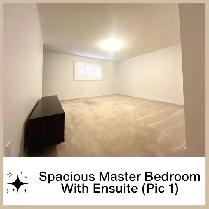 Spacious Master Bedroom w/Ensuite, Ideal for Female Professional