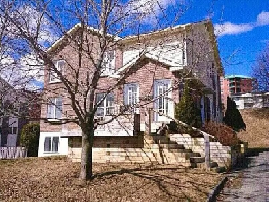 5 1/2 triplex nord 1er niveau