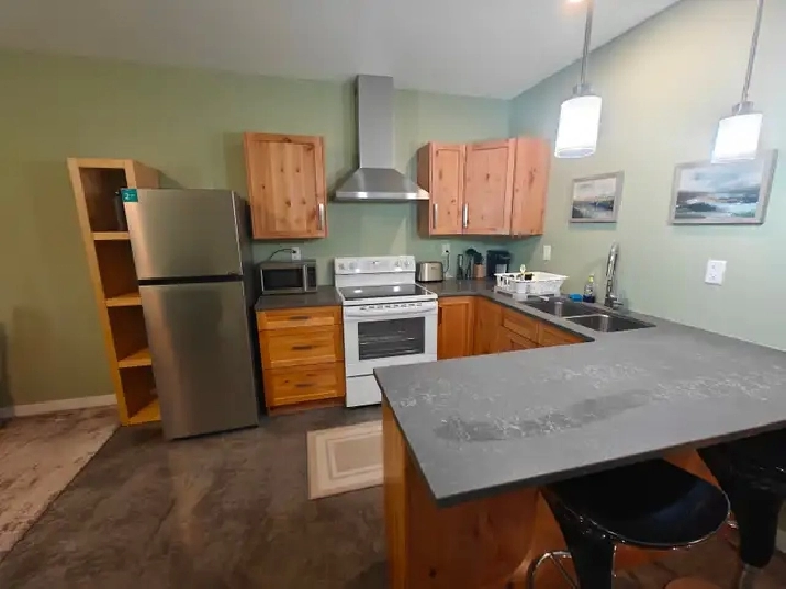 Studio Basement Suite for Rent - Fully furnished with utilities