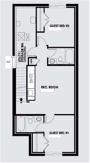 Basement Rent - Two Beds - Two washrooms