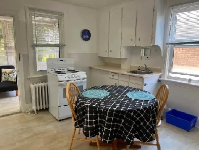Bright, Clean, Stylish Fully Furnished Bachor Aot with Sunporch