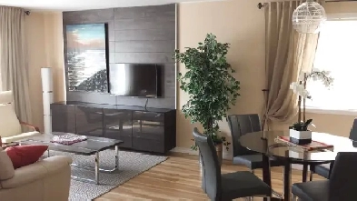 Two level two bedroom apartment. Simple yet stylish.
