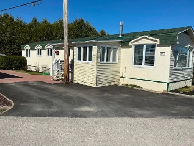 Maison mobile de 3 chambres Clé en main!