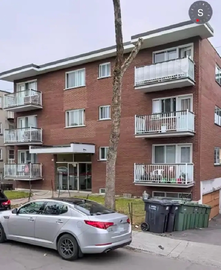 Appartement 3½ à louer, 1200$ Terrasse Fleury Ahuntsic