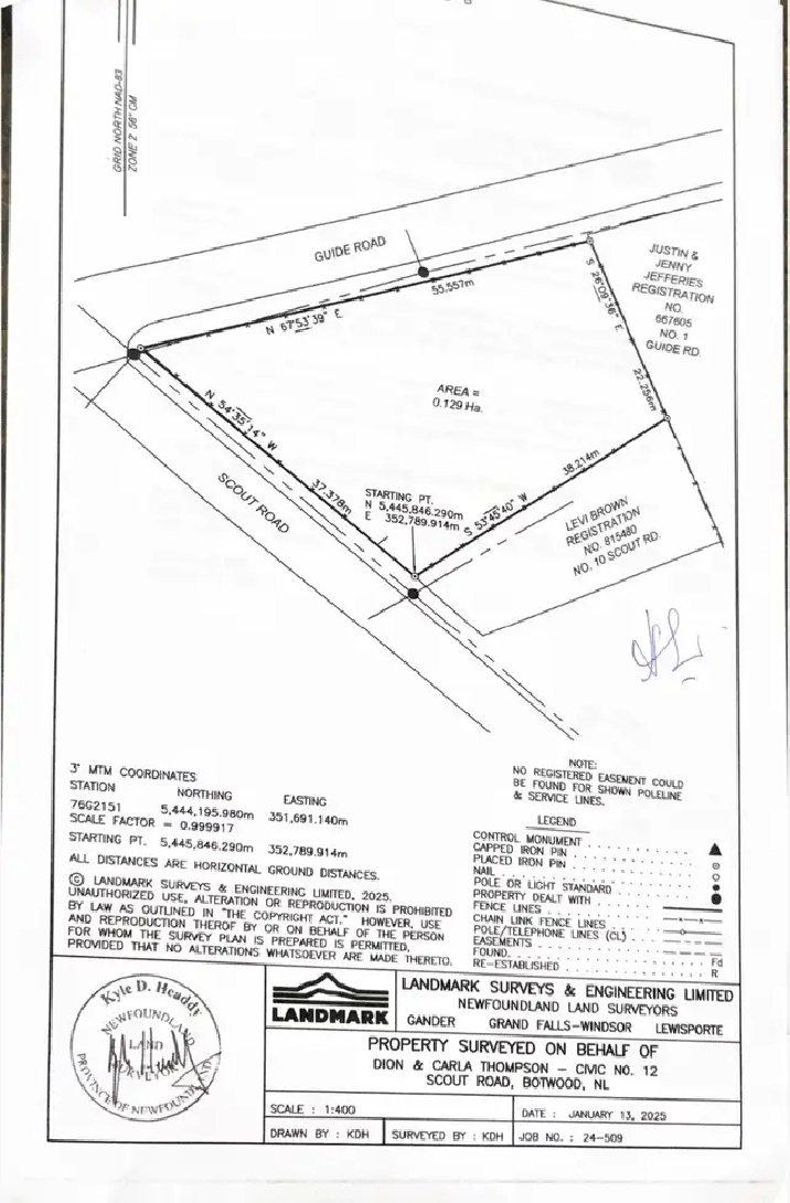 Land for sale - Botwood NL