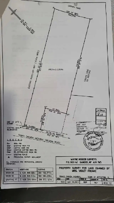 8 acres of land in Central NL