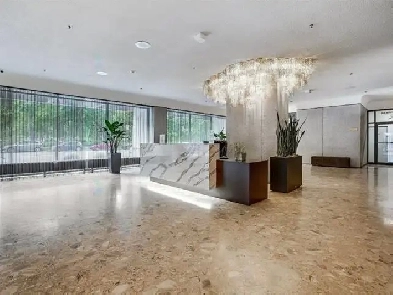 Furnished 3 1/2 Condo Plateau Mont-Royal, 20th floor, Pool & Gym