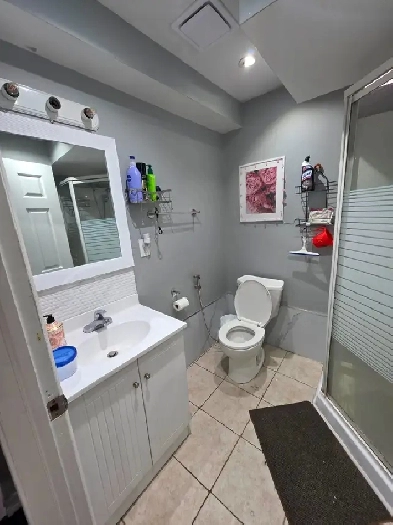 One seprate room in basement