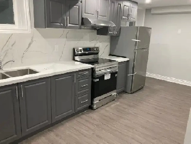 2 Bed 1 Bath Basement Available near Longos on Tartan Avenue