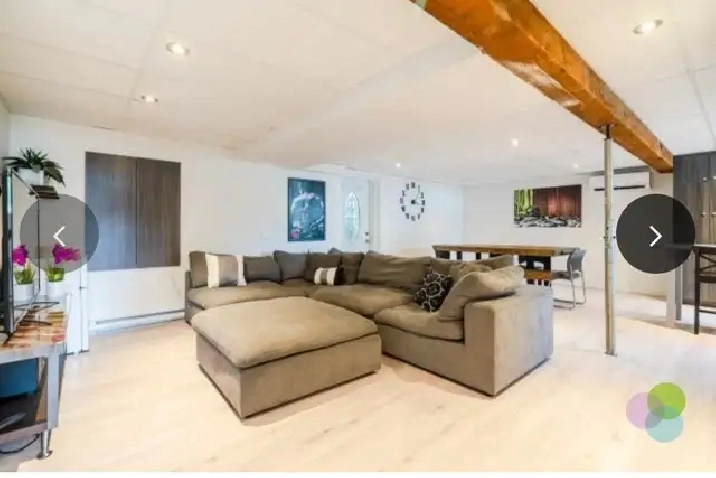 4 1/2 Unit for Rent in Laval Fabreville (WIFI and Electricity)