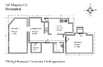 2Bdrm $1800 Newmarket