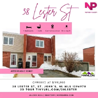 38 Lester St - 4 Bed 1 Bath - Back to Market due to financing