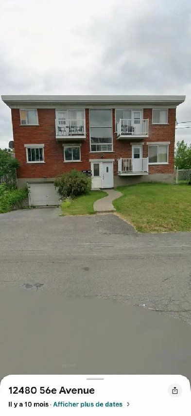 appartement à louer