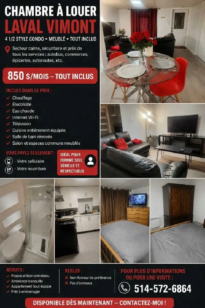 chambre à louer