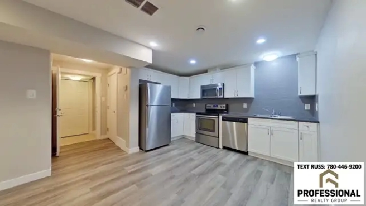 Legal Basement Suite – 1 Bed / 1 Bath in SW Edmonton