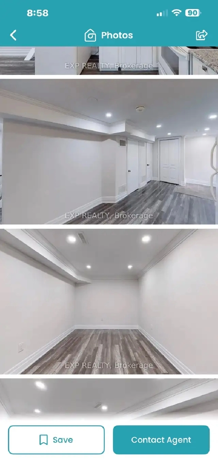 2 bedroom basement from 1 June