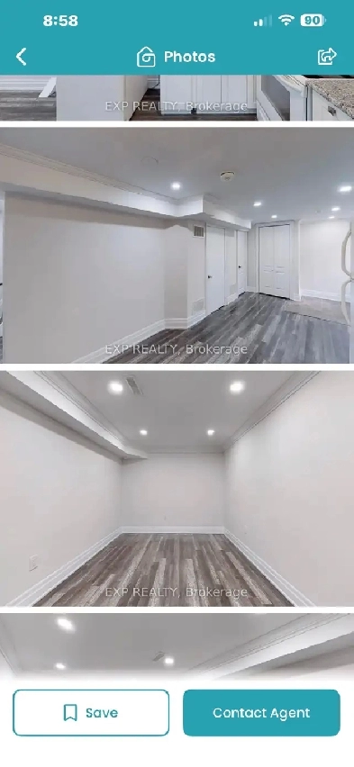 2 bedroom basement from 1 June