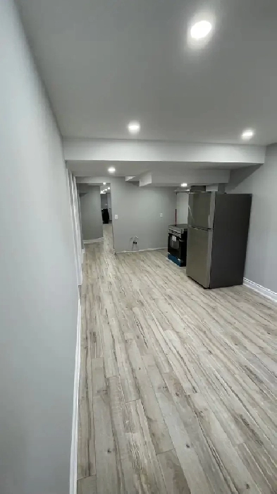 Spacious Basement with 2 bedrooms near GO Station