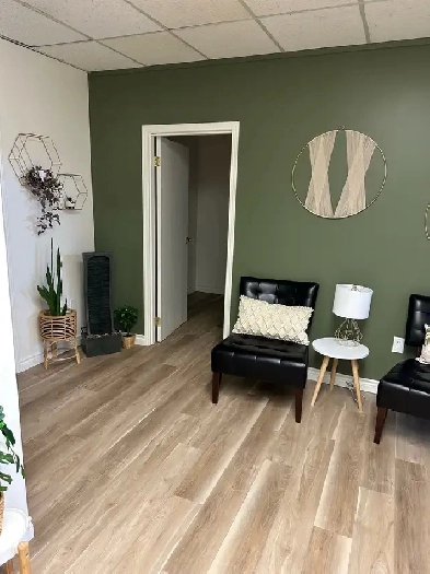 office space for rent in quiet massage clinic