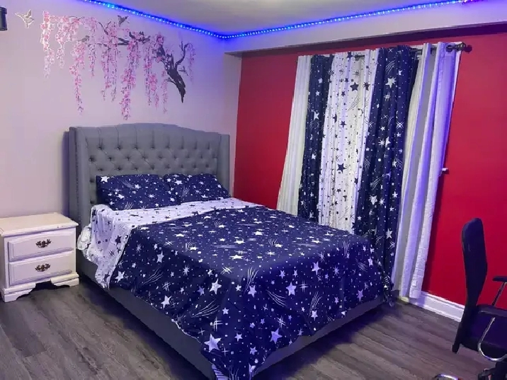 Fully furnished master bedroom for girls only, in Malton