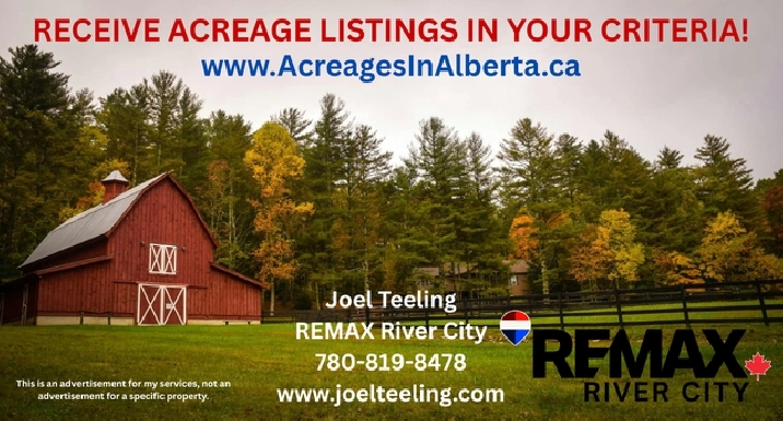 RECEIVE ACREAGES FOR SALE IN YOUR CRITERIA!