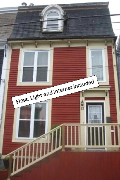 Fully furnished 2 bedroom.  Heat, light, and internet included