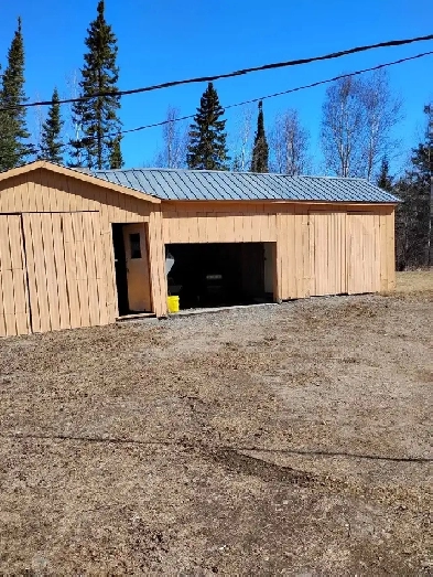 beautiful property for rent (with house and garage)